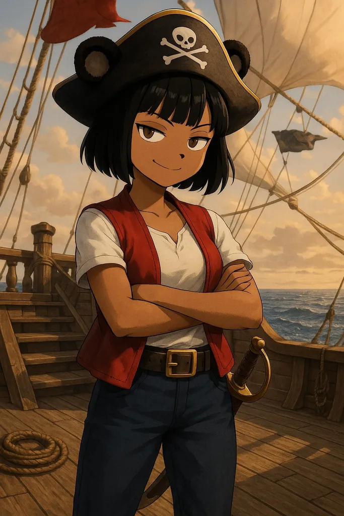 Bobina: Pirate Bobina by @Minimemouse9