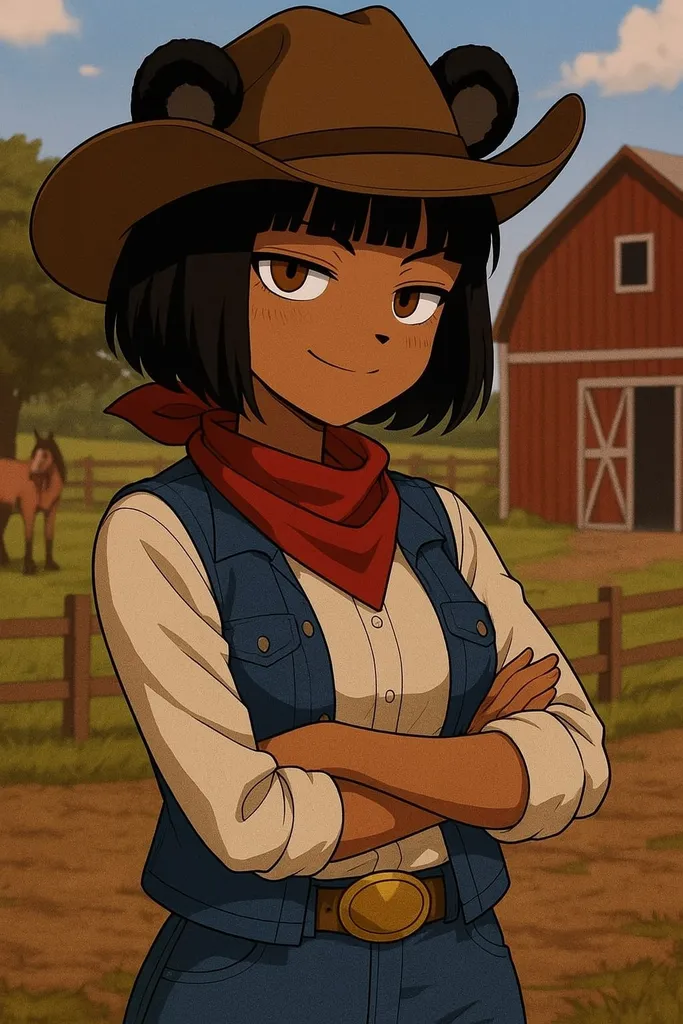 Bobina: Cowboy Bobina by @Minimemouse9