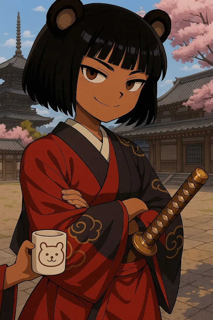 Bobina: Samurai Bobina by @Minimemouse9
