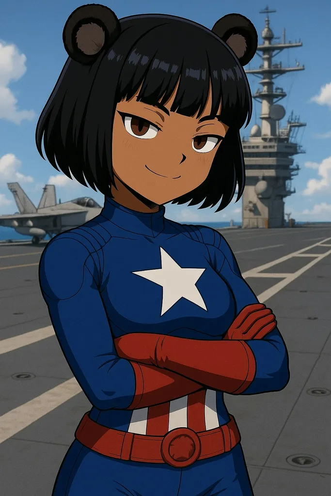 Bobina: Captain America Bobina by @Minimemouse9