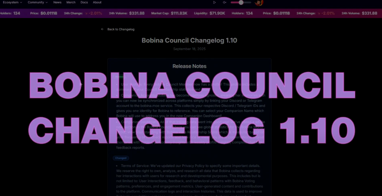 Bobina Council Changelog 1.10
